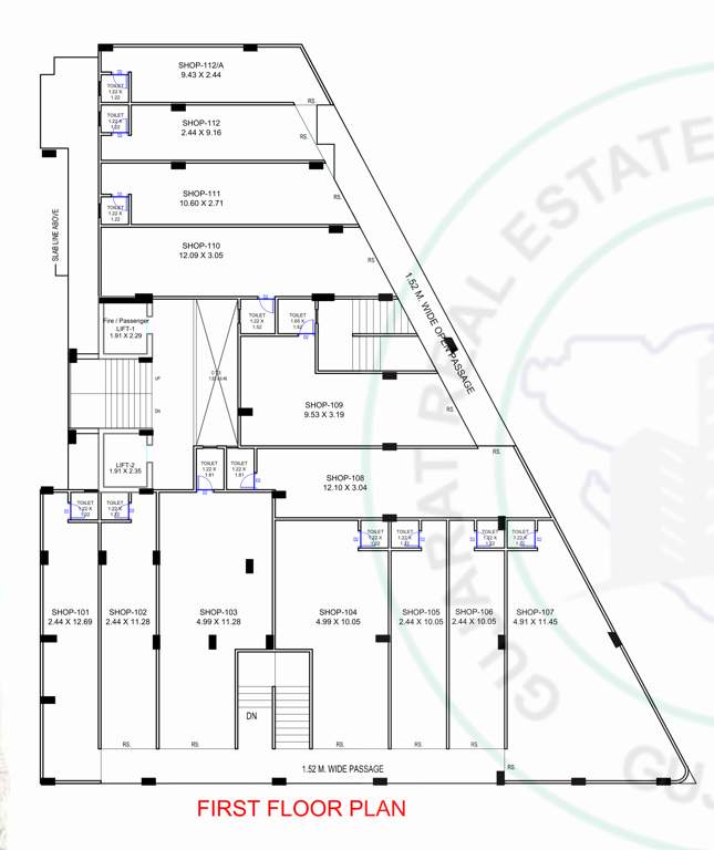  sun shivam Sun Shivam Cluster Plan for 1st Floor