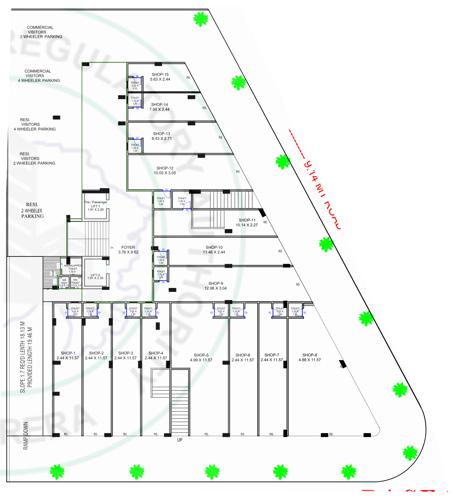  sun-shivam Sun Shivam Cluster Plan for ground Floor