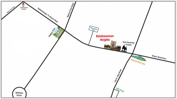 Location Plan bala-hanuman-heights Location Plan