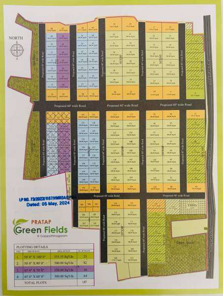  pratap-green-fields Layout Plan