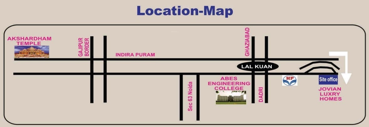 jovian luxury homes 2 Location Plan