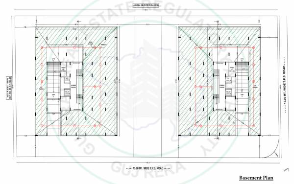  fortune-vistara A Cluster Plan for basment Floor
