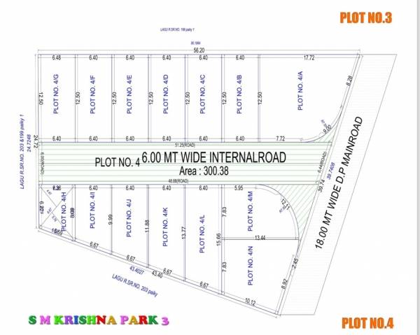 Layout Plan sm-krishna-park-3 Layout Plan