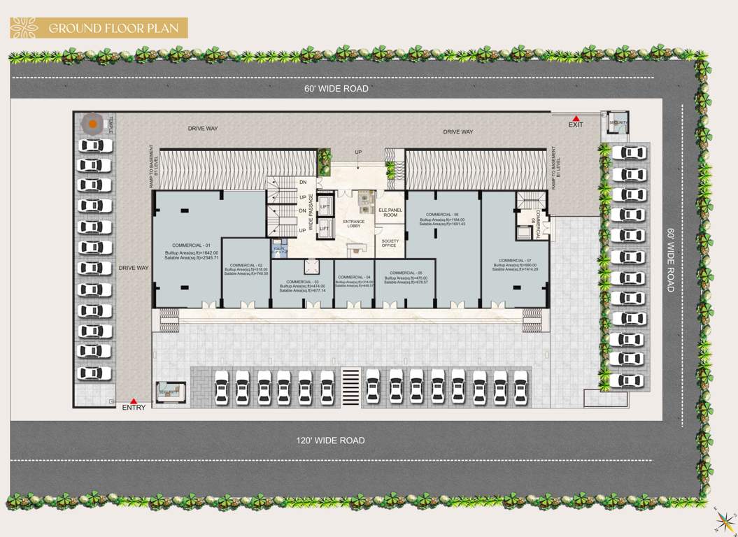  shubh arena Shubh Arena Block 1 Cluster Plan from 1st to 12th Floor