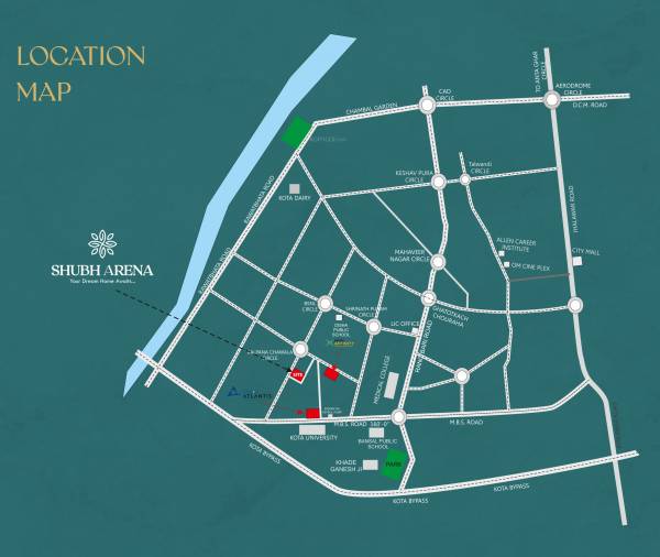  shubh-arena Location Plan
