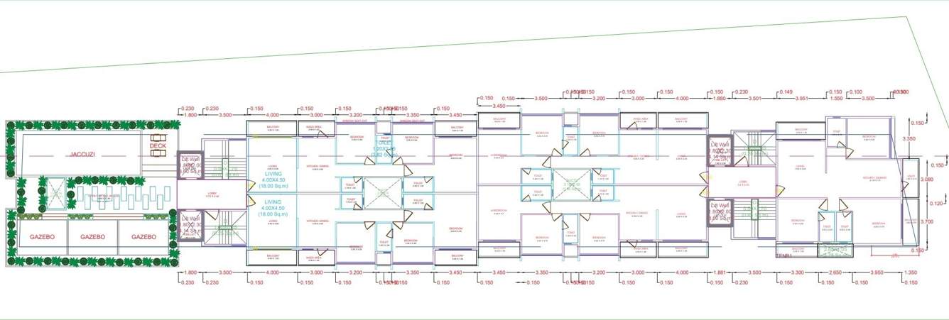  madhavam heights Cluster Plan 10th Floor