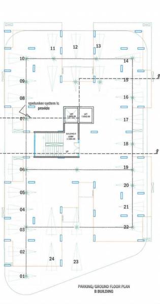 krishna-suman Building B Cluster Plan Ground Floor
