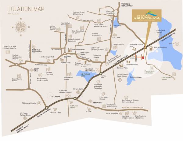  balaji-arunodhaya Location Plan