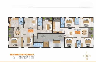  vishaka Vishaka Cluster Plan for 1st Floor