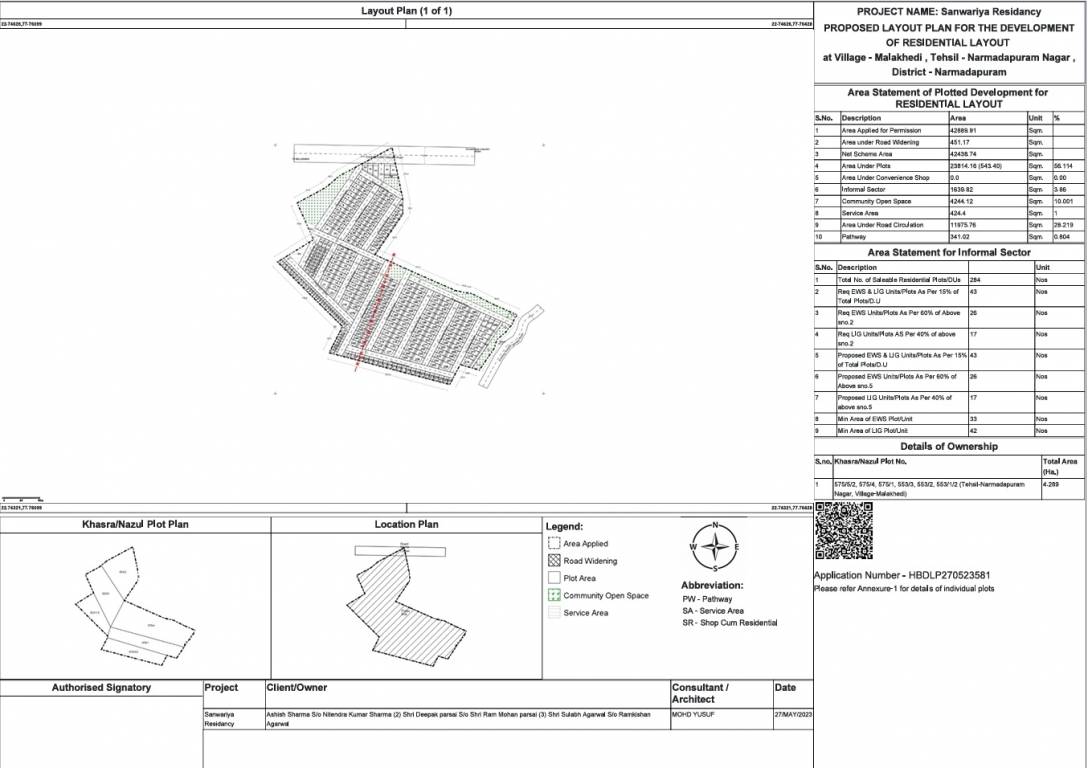  sanwariya residancy Layout Plan