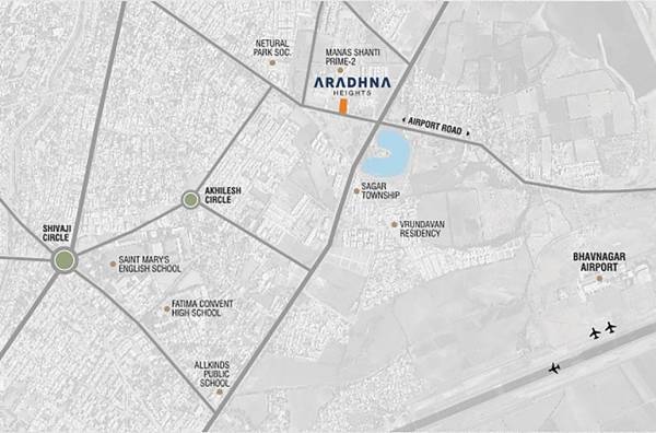 Location Plan aradhna-heights Location Plan