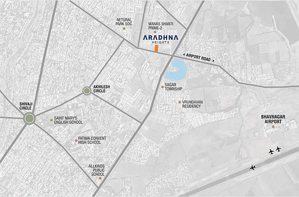  aradhna heights Location Plan