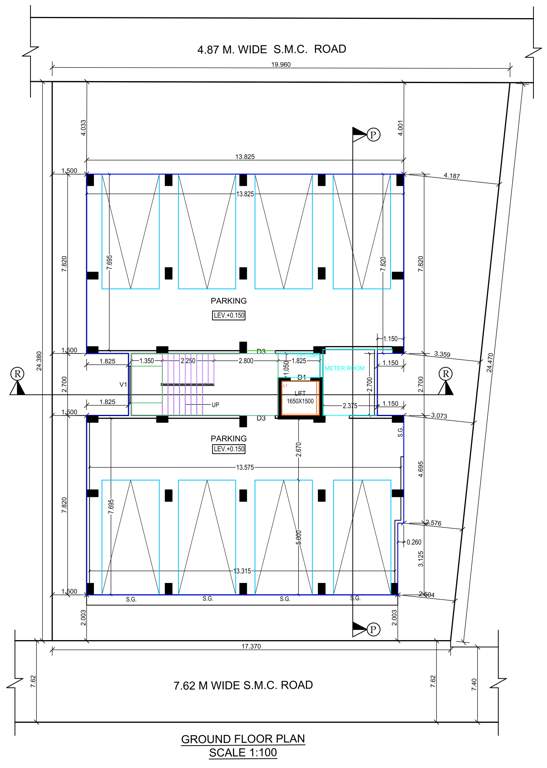  pearl exotica Pearl Exotica Cluster Plan for ground Floor