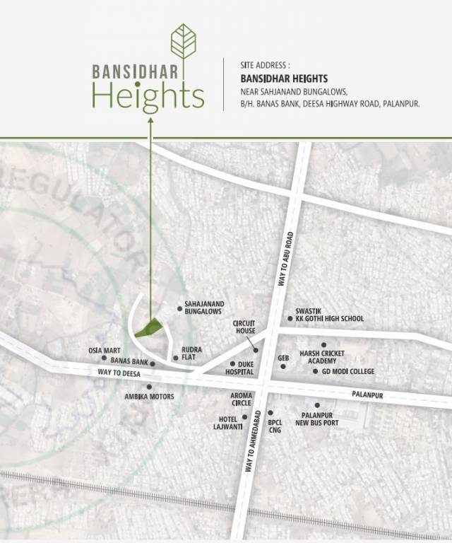 bansidhar heights Location Plan