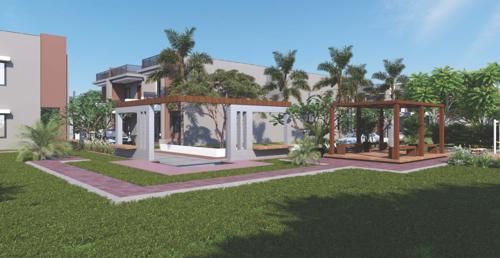  residency Landscape Garden and Tree Planting