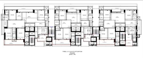 paloma-the-grandeur Cluster Plan from 2nd to 33th Floor