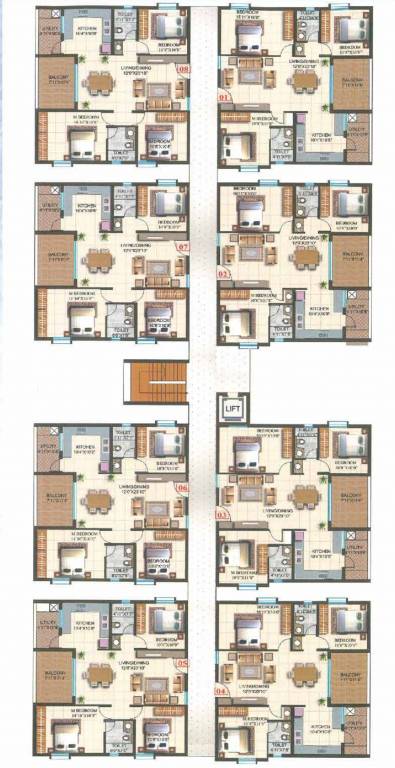  tranquilis Cluster Plan