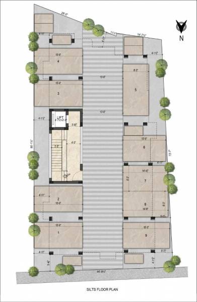  kumaraguru-flat Kumaraguru Flat Cluster Plan for ground Floor