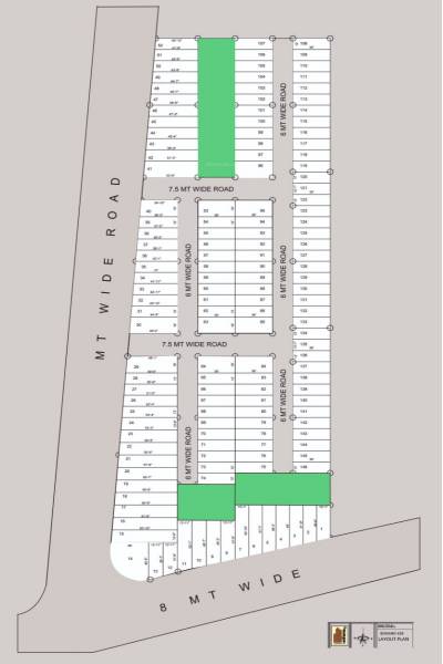 Layout Plan rameshwaram-residency Layout Plan