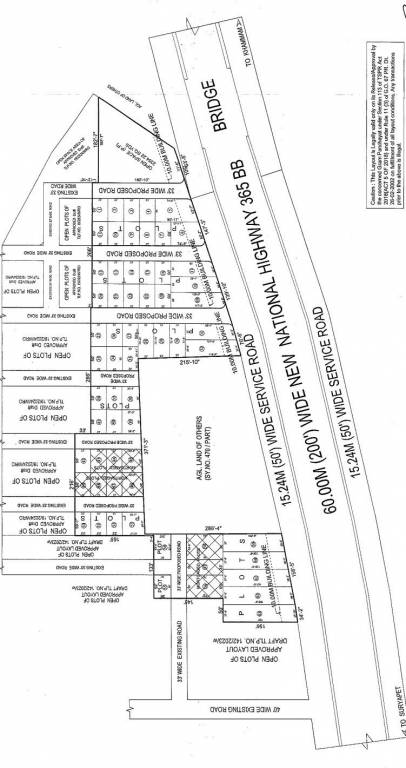 jayabheri phase iii Layout Plan