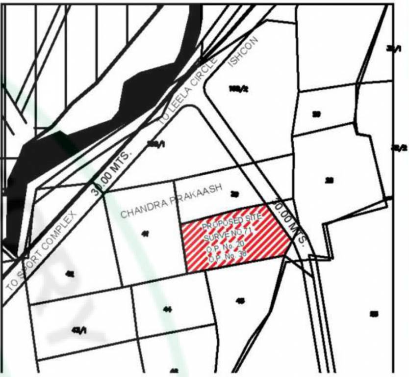  shree ram residency Location Plan