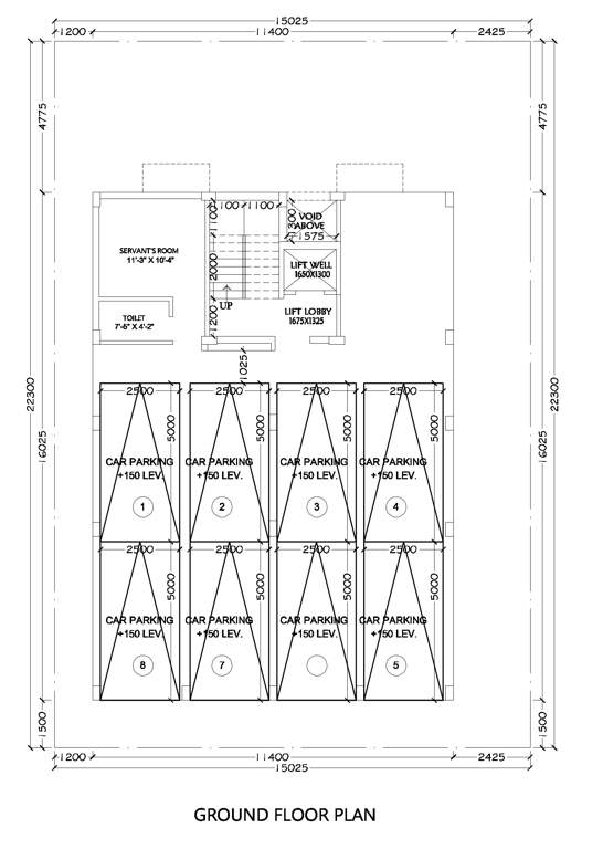  madhuja co operative Madhuja Co Operative Cluster Plan for Car Parking