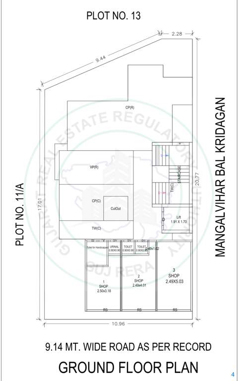  noori mahal Noori Mahal Cluster Plan for ground Floor