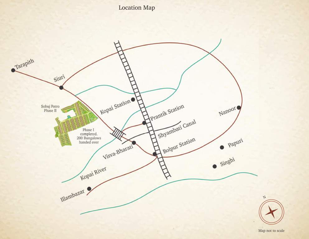 sobuj potro phase ii Location Plan