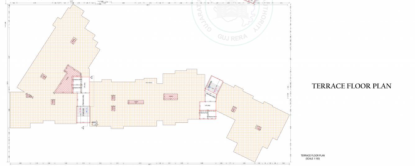  residency Residency A1 Cluster Plan from 1st to 7th Floor
