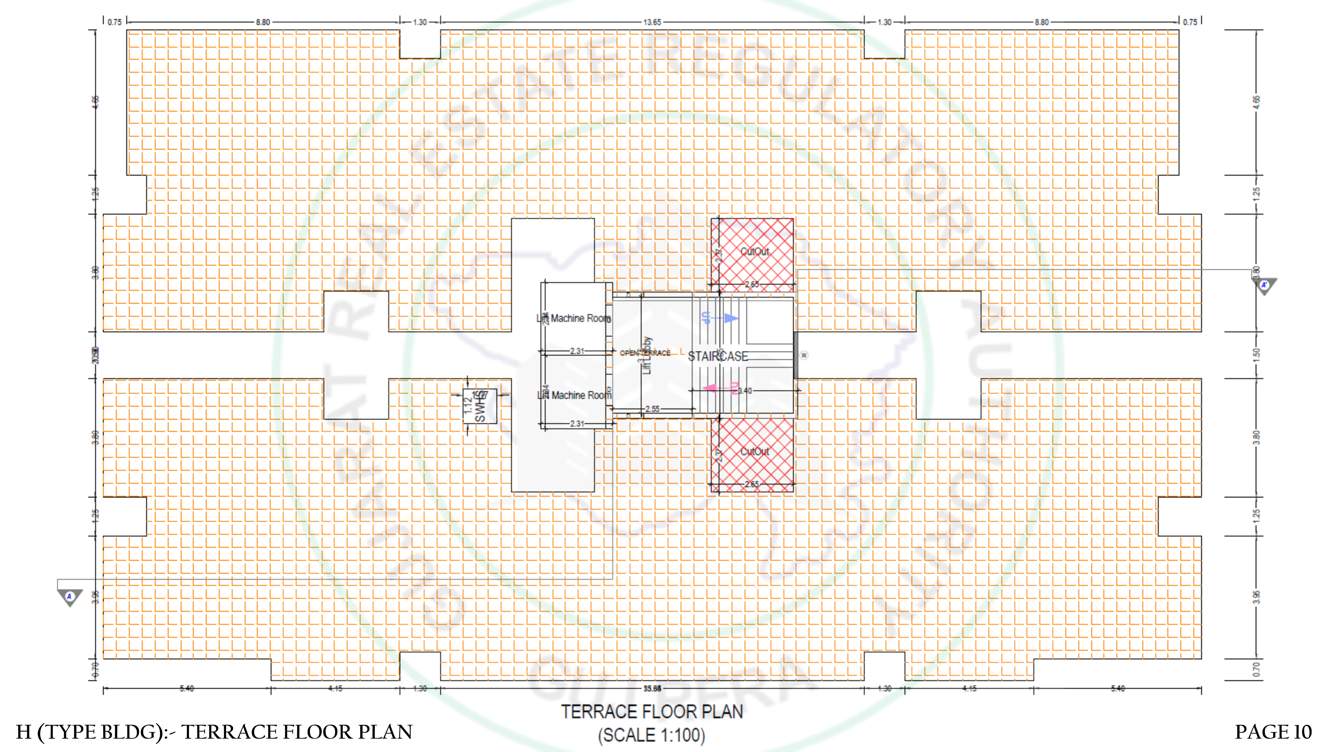  green leaves building g and h Green Leaves Building G And H Block H Cluster Plan from 1st to 5th Floor