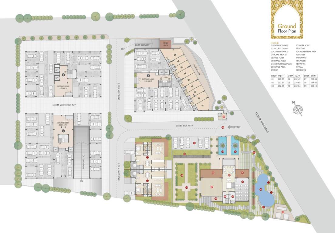  green leaves building g and h Master Plan
