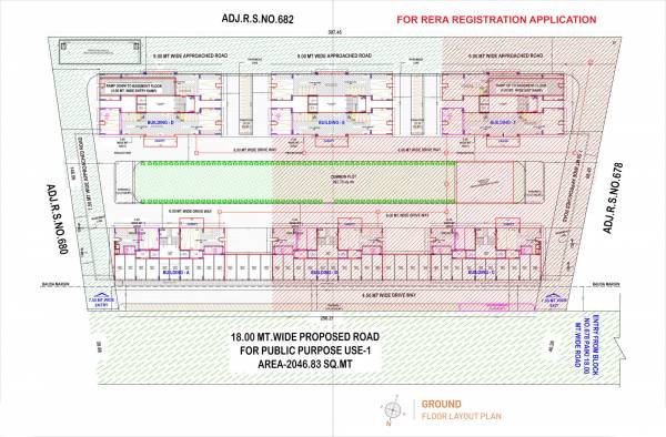  atharv-heights Block B Cluster Plan for ground Floor