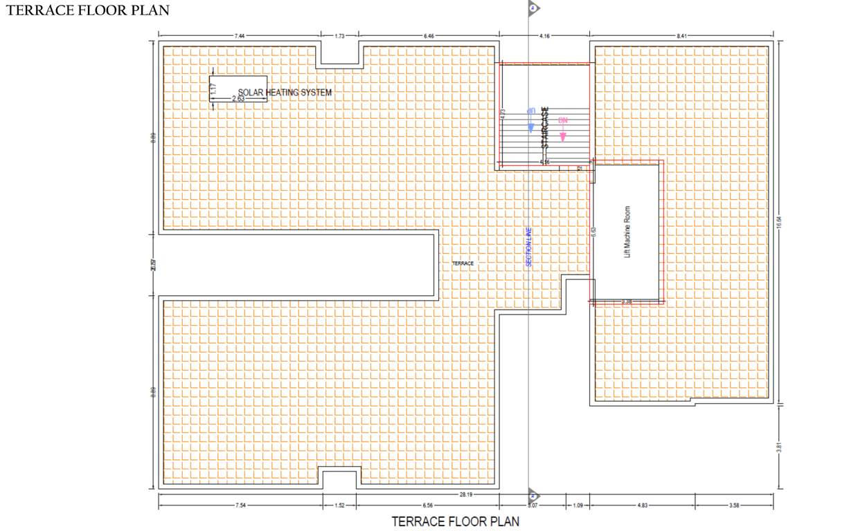 sumukh township phase 1 a3 A3 Building Cluster Plan for Terrace Floor