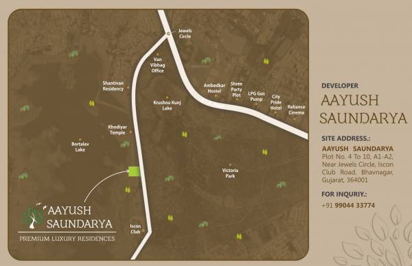  saundarya Location Plan