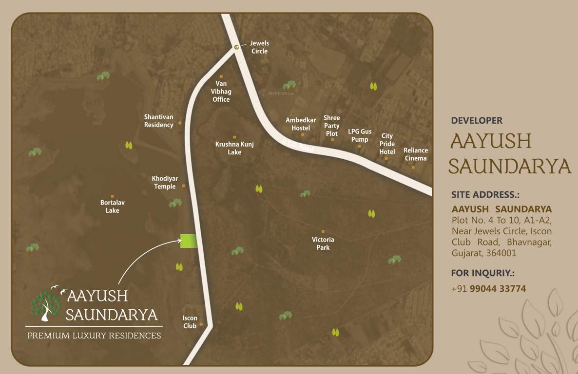  saundarya Location Plan