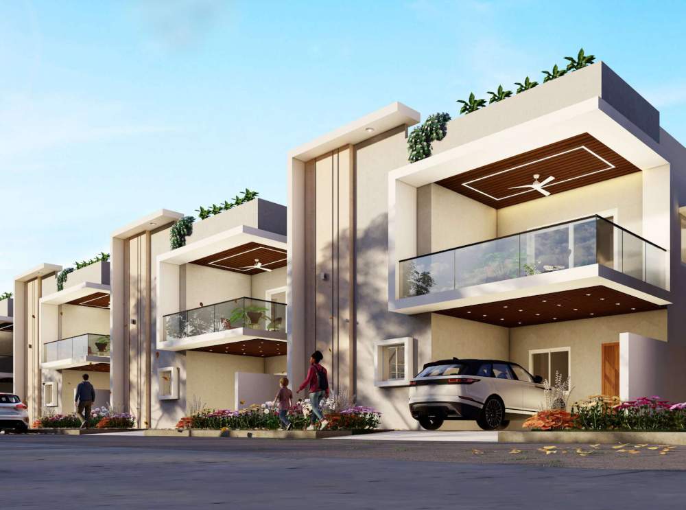 leela vamsi s royal city Elevation