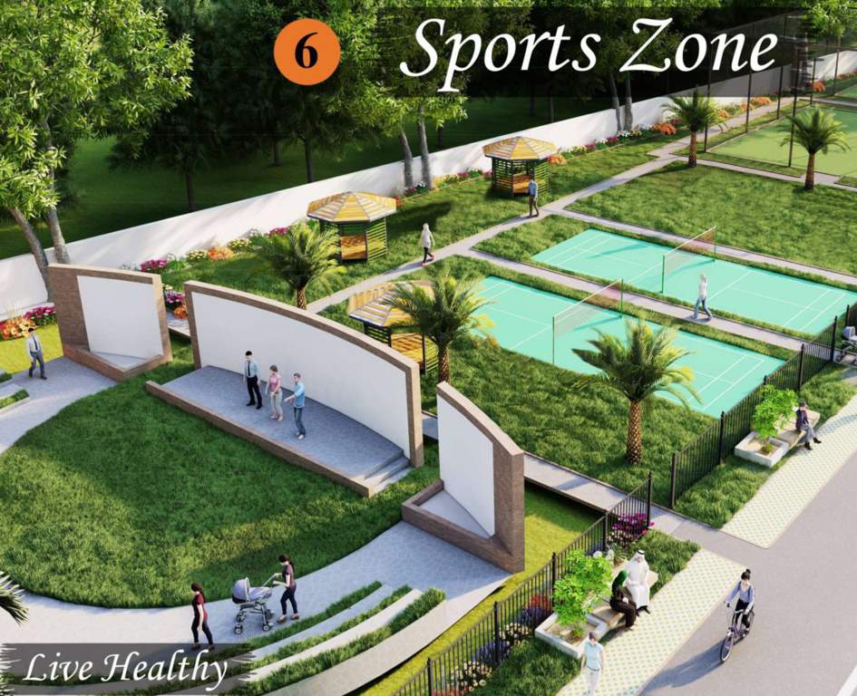 leela vamsi s royal city Sports Area