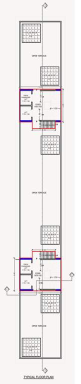  husna heights Block A Cluster Plan