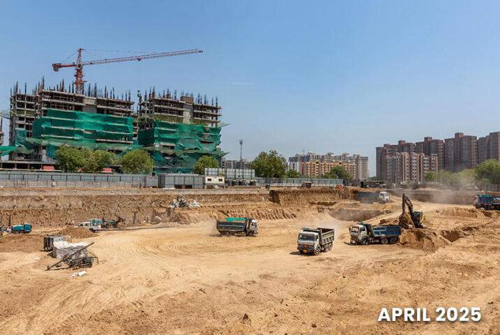  orchid finsbury Tower A Construction Status Apr 25