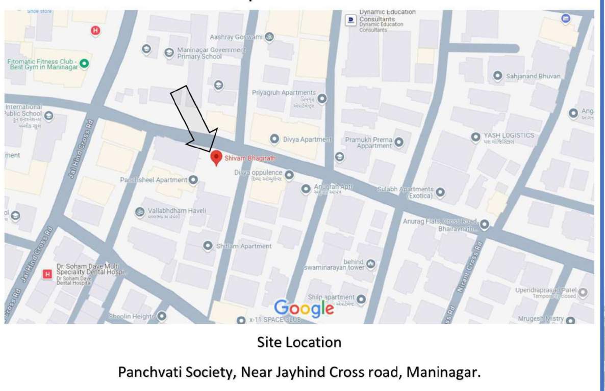  new panchshil apartment owners association Location Plan