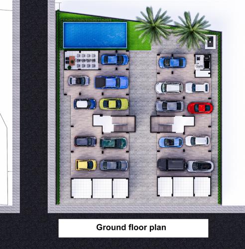  swabhumi-galaxy Tower A Cluster Plan for Car Parking