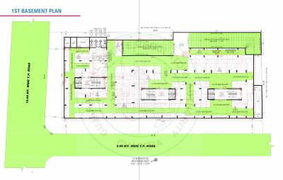  vasudha Block A, B & C Cluster Plan for Basement Plan