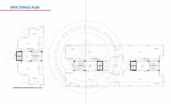 vasudha Block A, B & C Terrace Cluster Plan