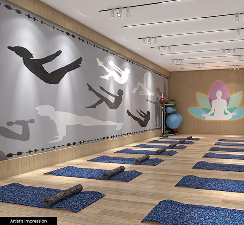  luxuria phase iii Yoga/ Meditation Area