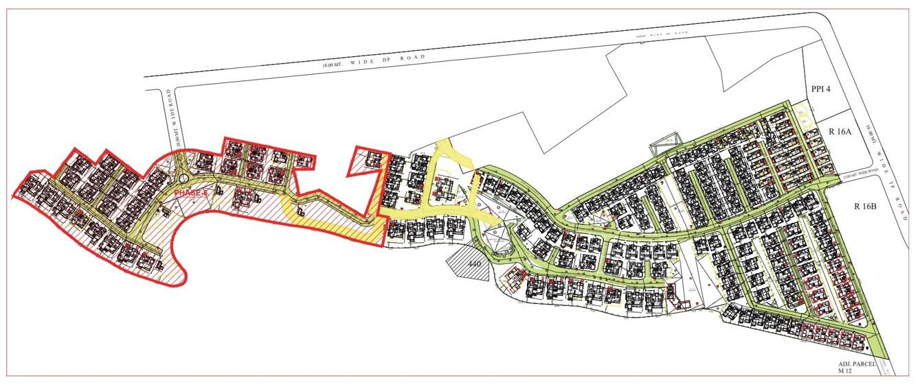  north park phase 6 villas Layout Plan