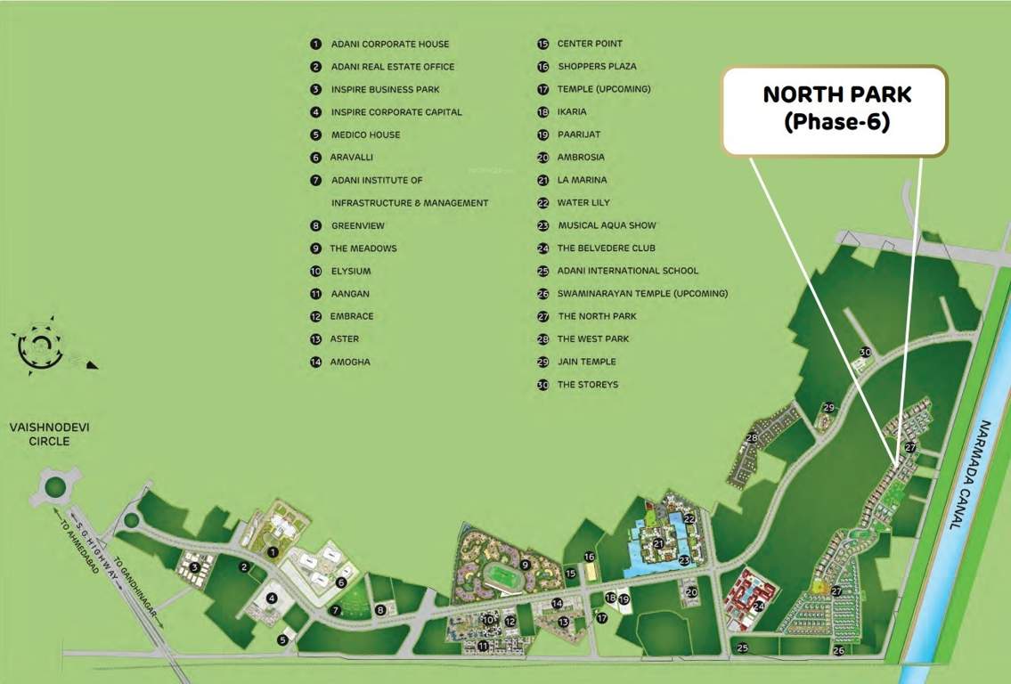  north park phase 6  Location Plan