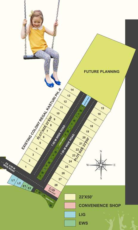  regal kasturi phase 3 Layout Plan