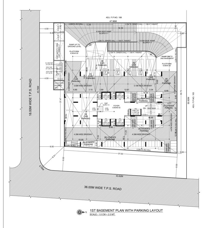  rhythm gladeview Rhythm Gladeview Cluster Plan for Basement  Floor