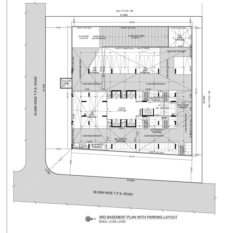  rhythm gladeview Rhythm Gladeview Cluster Plan for Basement Floor