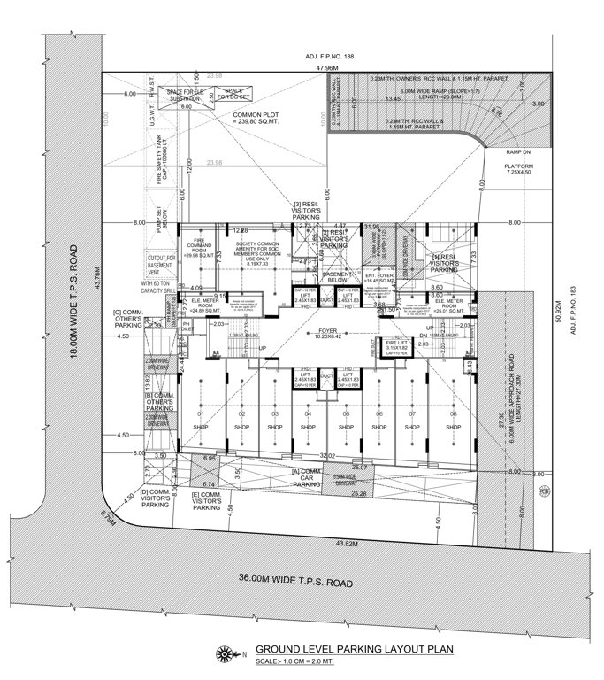  rhythm gladeview Rhythm Gladeview Cluster Plan for Ground Floor